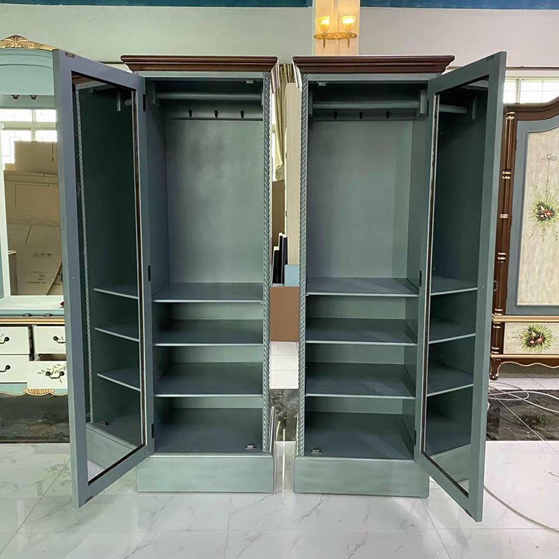 Kust opbergkast voor slaapkamer matte afwerking berken houten kast