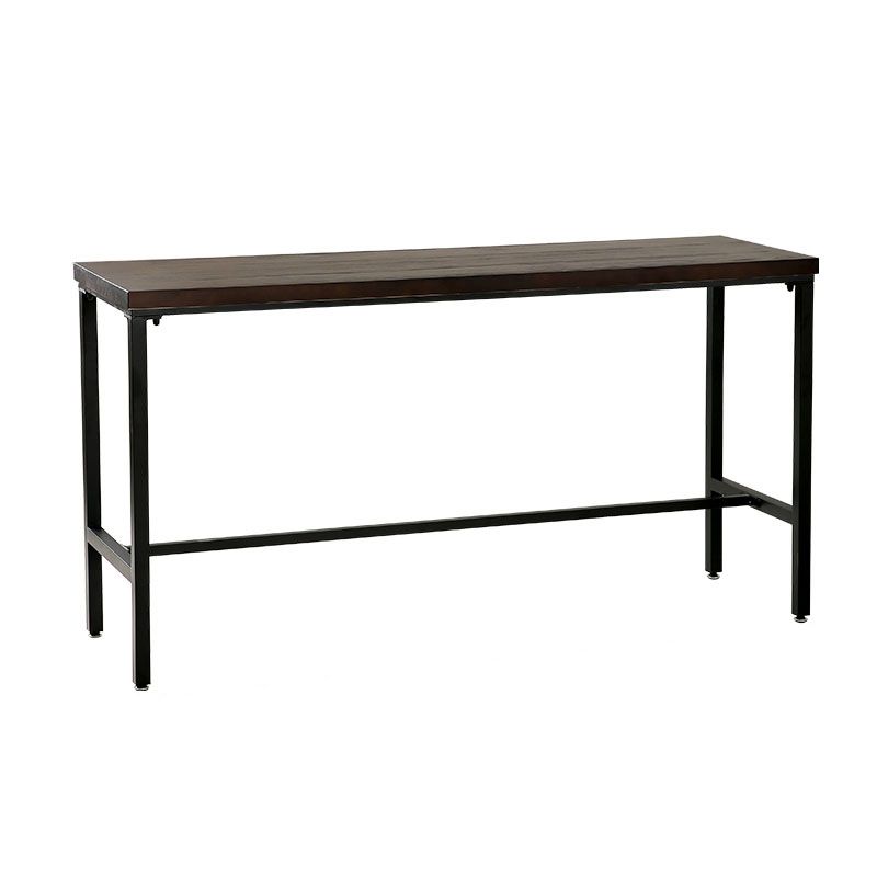 Modern Bar Height Table Solid Wood Bistro Bar Table for Patio Use Clearhalo 'Bar Furniture' 'Bar Tables' 'bar_tables' 'furn' 'furn_bar_tables' 'Furniture' 'Kitchen & Dining Furniture' 1200x1200_de2aeec5-a9fb-410a-8c96-eed7bb89f434