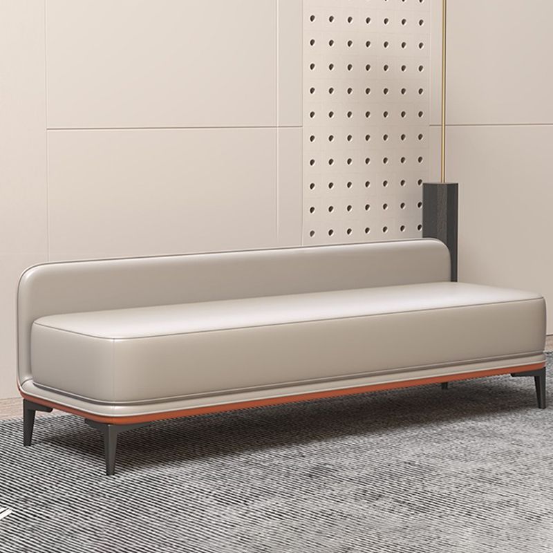 Modern Style Cushioned Seating Bench Rectangle Entryway and Bedroom Bench Clearhalo 'Benches' 'Chairs & Seating' 'furn' 'furn_benches' 'Furniture' 'Living Room Furniture' 1200x1200_de2b74fa-975d-4eb3-a112-0670f79b7938
