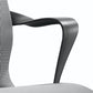 Silla de oficina moderna con brazos fijos, transpirable, AirGrid, ajustable en altura