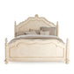 Victorian Solid Color Slat Bed Arched Bed With Custom Wood Legs
