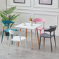 Modern Stackable Chairs Dining Armless Chairs with Plastic Legs for Kitchen Clearhalo ' kitchen&dining_furn' 'Dining Chairs' 'Dining Tables & Seating' 'dining_chair' 'Furniture' 'furniture_dining_chair' 'Kitchen & Dining Furniture' 'kitchen' 1200x1200_de31d889-28ef-430b-90d0-958427feb146