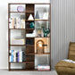 Open Back Bookshelf Scandinavian Style Solid Wood Bookcase for Study Room Office Clearhalo 'Bookcases' 'furn' 'furn_bookcases' 'Furniture' 'furniture_bookcases' 'kitchen' 'kitchen_bookcases' 'Living Room Furniture' 'Office Furniture' 1200x1200_de331b4c-7eb8-4b89-be86-8ebafad124e0