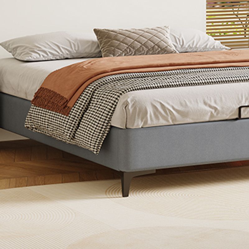 Scandinave 11.02 "de haut lit de plate-forme en bois pour chambre à coucher