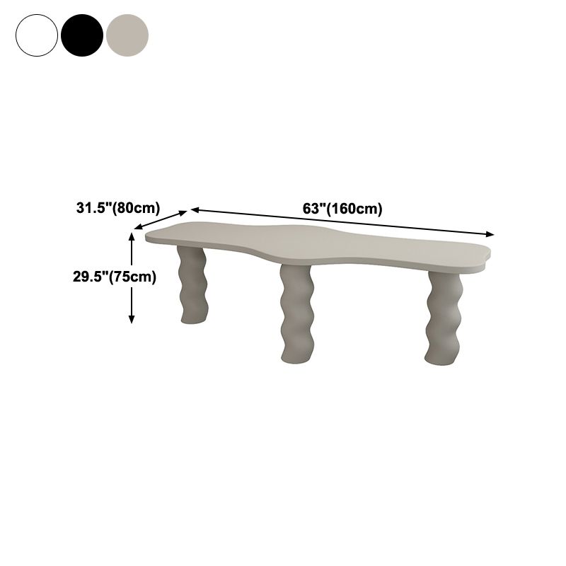Tavolo da incontro in modulo gratuito Home Office Office in legno solido scrivania industriale