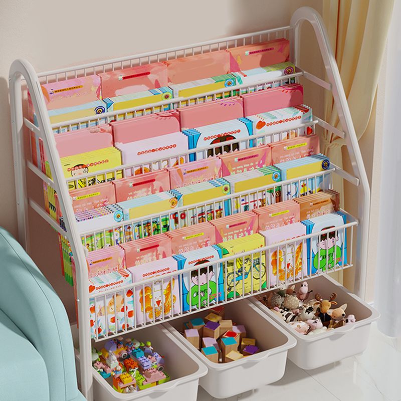 Metal Closed Back Bookshelf Standard Regale enthalten Bücherregal für den Untersuchungsraum