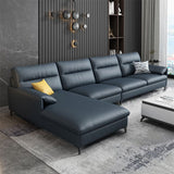 Modern Stain-resistant L-shape Sectional 4-seater Pillow Top Arm Sectional
