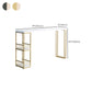 Modern Fixed Table with Metal Base Bar Table for Living Room Clearhalo 'Bar Furniture' 'Bar Tables' 'bar_tables' 'furn' 'furn_bar_tables' 'Furniture' 'Kitchen & Dining Furniture' 1200x1200_de3ec340-206f-4c9b-b119-785f33c4a31a