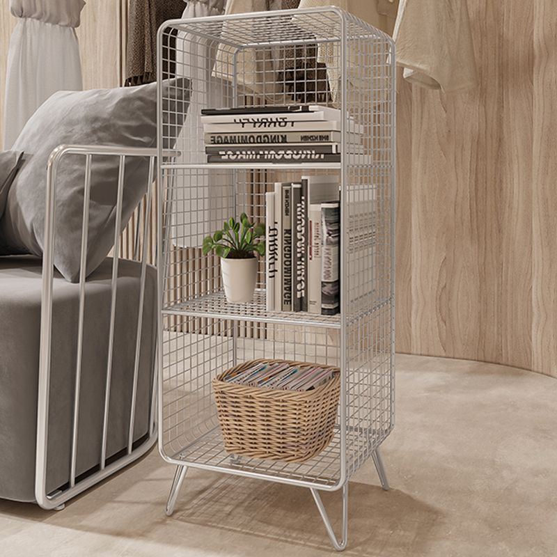 Industrial Style Standard Bookcase Metal Closed Back Bookshelf for Home Office Clearhalo 'Bookcases' 'furn' 'furn_bookcases' 'Furniture' 'furniture_bookcases' 'kitchen' 'kitchen_bookcases' 'Living Room Furniture' 'Office Furniture' 1200x1200_de3f2107-ee6a-4bbd-b402-63bc7bbcc17d