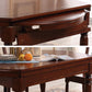Modern Solid Wood Extendable Table Standard Brown Dining Table for Kitchen Clearhalo ' dining_table' 'Dining Tables & Seating' 'Dining Tables' 'furn' 'furn_dining_table' 'Furniture' 'furniture_dining_table' 'Kitchen & Dining Furniture' 'kitchen&dining_furn' 'kitchen' 'kitchen_dining_table' 1200x1200_de413960-33e0-4b9e-81ea-9b5663132410