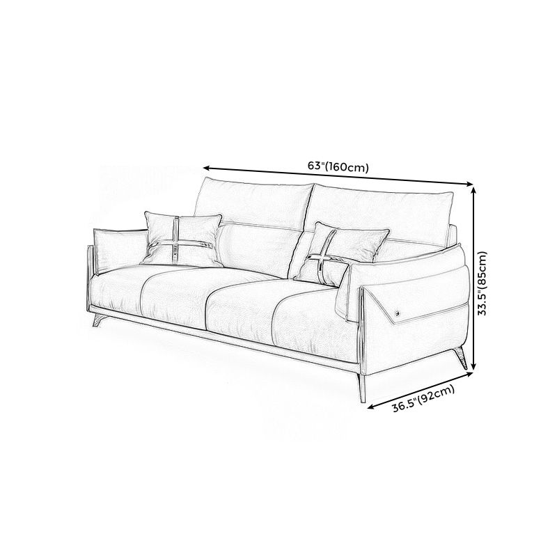 Green Modern Genuine Leather Cushion Back Sofa/Sectional with Wear-Resisting Clearhalo 'furn' 'furn_sectionals' 'Furniture' 'furniture_sectionals' 'Living Room Furniture' 'Sectionals' 1200x1200_de426a19-c311-4f2e-9bda-bae690ef7663