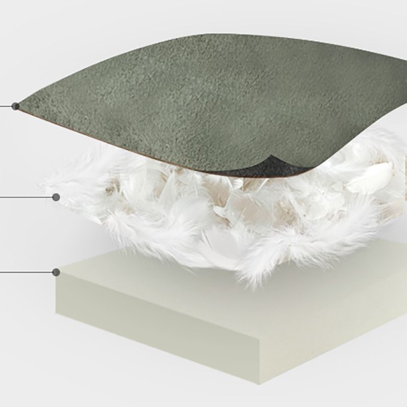 Forest Green Modern Sofa 39"W with Tight Back Wide Square Arm Clearhalo 'furn' 'furn_sofas' 'Furniture' 'furniture_sofas' 'Living Room Furniture' 'Sofa' 'sofas' 1200x1200_de4772f8-229e-4e8d-bf20-90894d728c9a