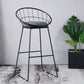 Scandinavian Upholstered Counter Chairs Bucket Barstools with Metal Legs for Home Clearhalo 'Bar Furniture' 'Bar Stools' 'bar_stools' 'furn' 'furn_bar_stools' 'Furniture' 'furniture_bar_stools' 'Kitchen & Dining Furniture' 1200x1200_de484170-b931-452e-b2c3-7f4361925a6d