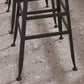 Modern 1/5 Pieces Bar Table Set Rectangle Stone Counter Table with Stools for Cafe