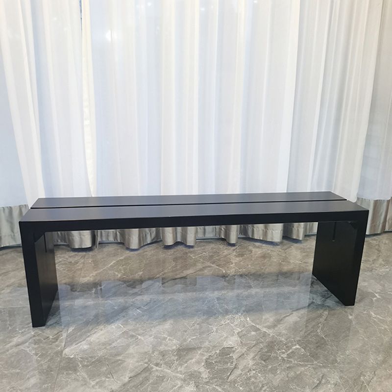 Banc de couleur de couleur unie moderne banc de pin avec des jambes pour la cuisine