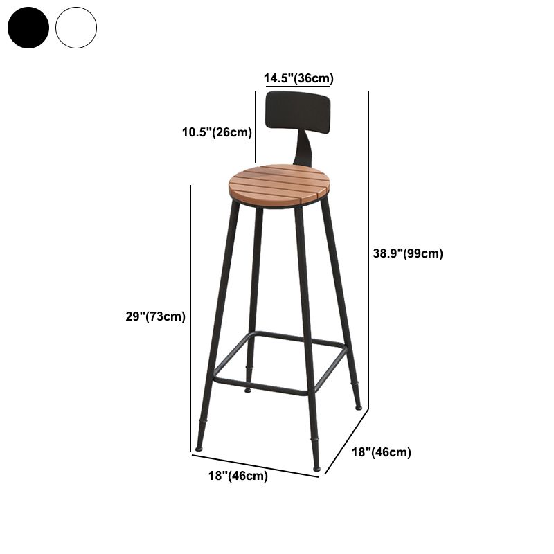 Table de table de bar en bois artificiel industriel 1/5 pièces comptoir table avec tabourets blancs