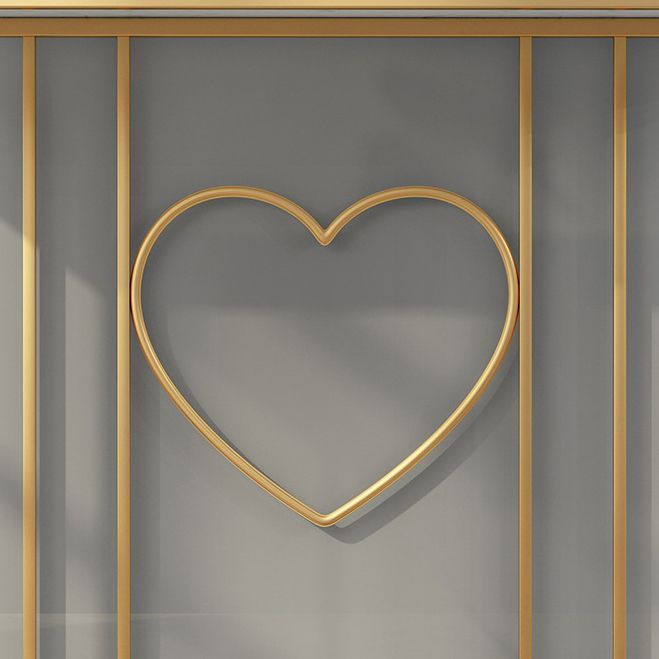 31.5-inch Tall Marble Console Table Modern 1-shelf Accent Table for Hall