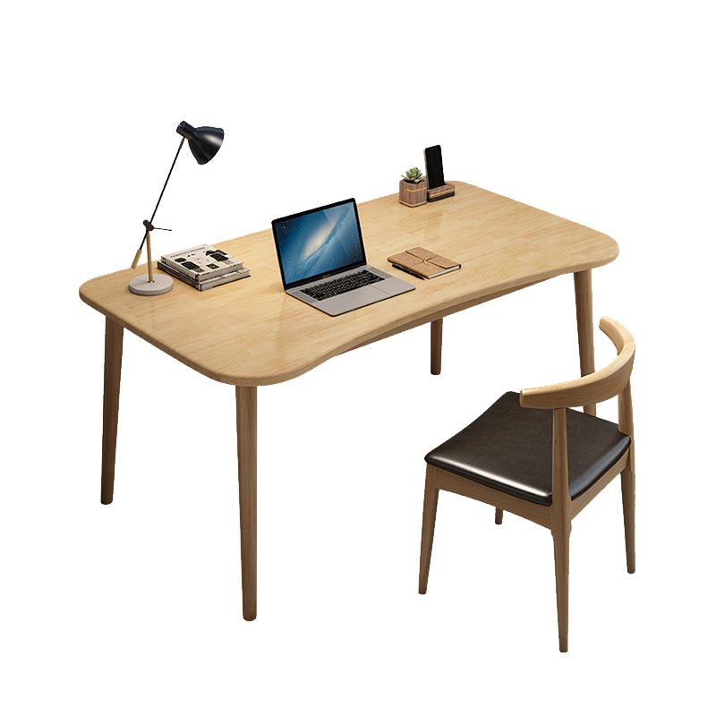 Bureau de base de Parsons en bois massif