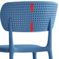 Modern Indoor-Outdoor Chair Plastic Open Back Dining Chair Set Clearhalo 'Dining Chairs' 'Dining Tables & Seating' 'dining_chair' 'furn' 'furn_dining_chair' 'Furniture' 'Kitchen & Dining Furniture' 1200x1200_de5ec80a-f7c9-465b-8a27-348f61c087cb