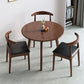 Solid Wood Dining Room Table Round Dining Table for Dining Room