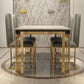Metal Traditional Luxury Rectangular Dining Table Sintered Stone Table with Legs Clearhalo ' dining_table' 'Dining Tables & Seating' 'Dining Tables' 'furn' 'furn_dining_table' 'Furniture' 'furniture_dining_table' 'Kitchen & Dining Furniture' 'kitchen&dining_furn' 'kitchen' 'kitchen_dining_table' 1200x1200_de5f85d5-6b1e-48a3-80da-daf912787876