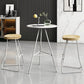 Industrial Round Indoor Bar Dining Table Iron Tripod Pedestal Bistro Table with Footrest Clearhalo 'Bar Furniture' 'Bar Tables' 'bar_tables' 'furn' 'furn_bar_tables' 'Furniture' 'furniture_bar_tables' 'Kitchen & Dining Furniture' 'kitchen&dining_furn' 'kitchen' 1200x1200_de66d0de-d406-4f68-a304-e7439604d5aa
