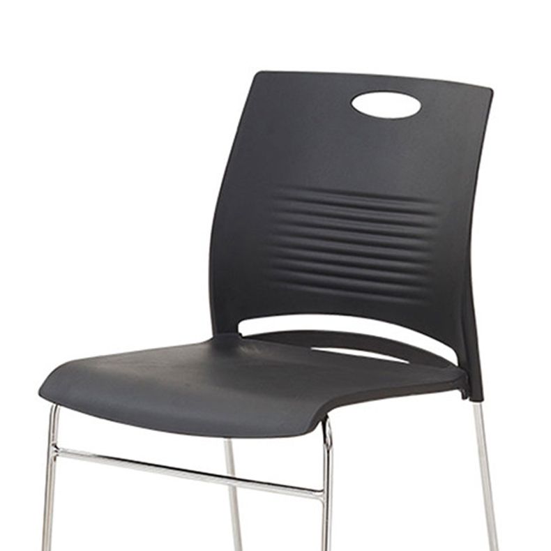 Contemporary Ergonomic Executive Chair Mid-Back No Wheels Guest Chair Clearhalo 'furn' 'furn_office_chair' 'Furniture' 'Office Chairs' 'Office Furniture' 'office_chair' 1200x1200_de685b30-9423-42d3-8674-d5ef5c837dae