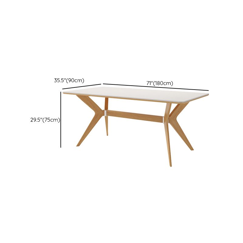 Contemporary 1/2/5/7 Pieces Dining Chairs Set Rectangle Stone Furniture in White Clearhalo 'Dining Room Sets' 'Dining Tables & Seating' 'dining_room_set' 'furn' 'furn_dining_room_set' 'Furniture' 'Kitchen & Dining Furniture' 1200x1200_de6d9d30-4513-4560-a701-3fed007762a5