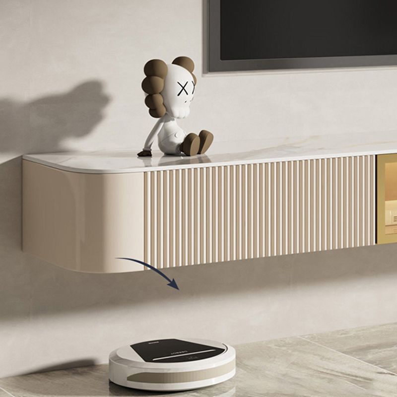 Glam Stone TV Console Floating TV Media Stand with Doors for Living Room Clearhalo 'furn' 'furn_tv_stands_entertainment_centers' 'Furniture' 'Living Room Furniture' 'TV Stands & Entertainment Centers' 'TV Stands & Media Storage Furniture' 'tv_stands_entertainment_centers' 1200x1200_de723eef-dd69-489d-9f6a-58552a058458