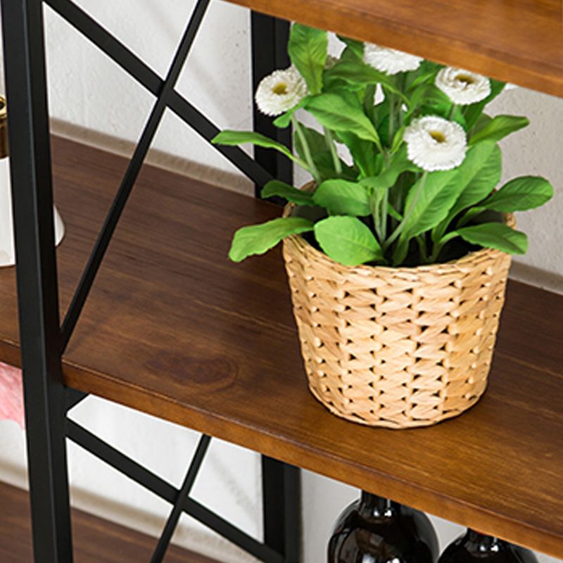 Industrial Style WoodBookshelf Wall Mounted Shelf Bookcase for Home Clearhalo 'Bookcases' 'furn' 'furn_bookcases' 'Furniture' 'furniture_bookcases' 'kitchen' 'kitchen_bookcases' 'Living Room Furniture' 'Office Furniture' 1200x1200_de73a429-e52b-4139-912e-f2bb83aac667