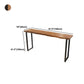 Brown Modern Style Solid Wood and Iron Coffee Shop Bar Table Clearhalo 'Bar Furniture' 'Bar Tables' 'bar_tables' 'furn' 'furn_bar_tables' 'Furniture' 'furniture_bar_tables' 'Kitchen & Dining Furniture' 1200x1200_de754256-d389-49c6-876a-3e8b0b9182df
