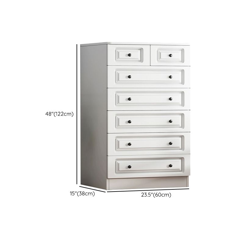 Wooden Dresser Contemporary Storage Chest Dresser for Bedroom Clearhalo 'Bedroom Furniture' 'Dressers & Chests' 'dressers_chests' 'furn' 'furn_dressers_chests' 'Furniture' 1200x1200_de775b44-f036-4d78-a406-a442865d6bbb