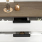 Scandinavian TV Console Wooden TV Media Console with 3 Drawers Clearhalo 'furn' 'furn_tv_stands_entertainment_centers' 'Furniture' 'Living Room Furniture' 'TV Stands & Entertainment Centers' 'TV Stands & Media Storage Furniture' 'tv_stands_entertainment_centers' 1200x1200_de79c5b4-a608-409c-8883-c849c9ec9dfd