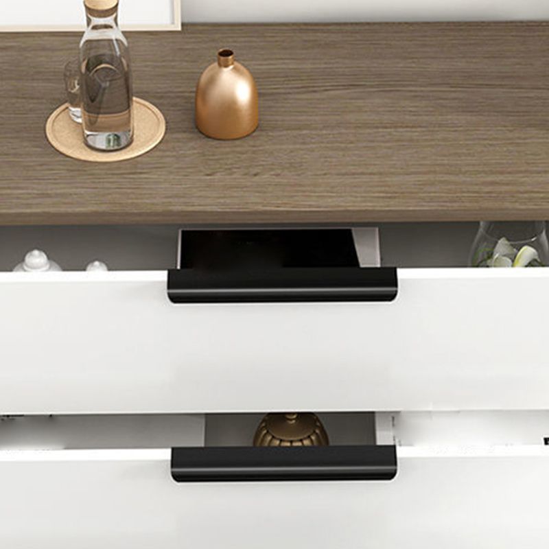 Scandinavian TV Console Wooden TV Media Console with 3 Drawers Clearhalo 'furn' 'furn_tv_stands_entertainment_centers' 'Furniture' 'Living Room Furniture' 'TV Stands & Entertainment Centers' 'TV Stands & Media Storage Furniture' 'tv_stands_entertainment_centers' 1200x1200_de79c5b4-a608-409c-8883-c849c9ec9dfd