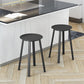 Modern Design Backless Swivel Barstools for Home Armless Stools with Metal Base Clearhalo 'Bar Furniture' 'Bar Stools' 'bar_stools' 'furn' 'furn_bar_stools' 'Furniture' 'furniture_bar_stools' 'Kitchen & Dining Furniture' 1200x1200_de7a4b10-b3ca-48b1-9969-9798e227a9aa