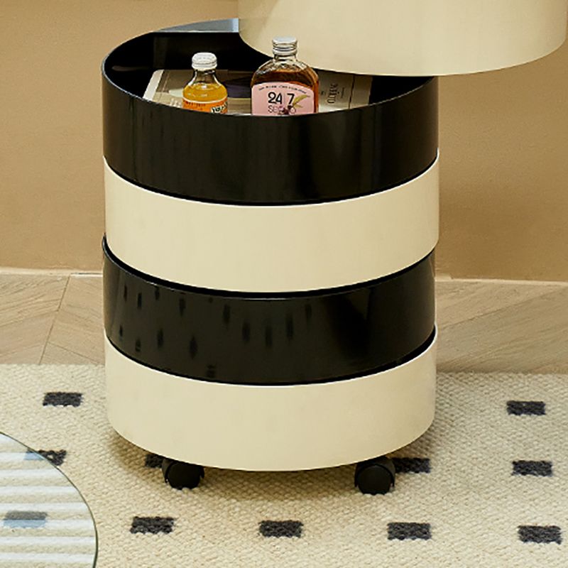 Nachttisch mit runder Betten moderner Akzenttisch Nachttisch für Schlafzimmer