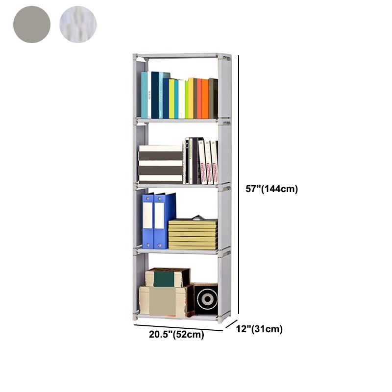 Libreria in plastica in stile moderno libreria aperta per soggiorno