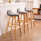 Contemporary 29-inch Indoor Bar Stool Wood Armless Low Back Stool with Footrest Clearhalo 'Bar Furniture' 'Bar Stools' 'bar_stools' 'furn' 'furn_bar_stools' 'furniture_bar_stools' 'Kitchen & Dining Furniture' 'kitchen&dining_furn' 'kitchen' 'kitchen_furn' Furniture' 1200x1200_de7dc49c-5221-4efd-b139-5a8ec5bf6b7d
