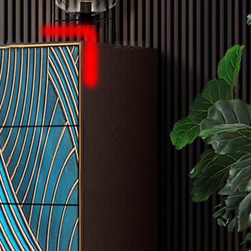 Moderne opbergkorst Dressoir vaste houten opbergkist, 15,6 inch breedte