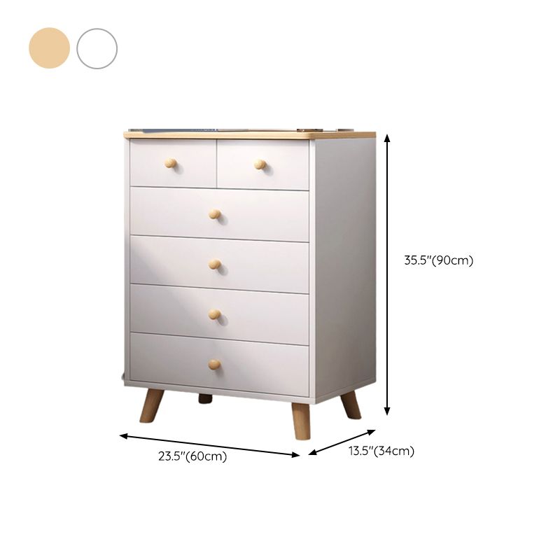 Contemporary Combo Dresser Solid Wood Bachelor's Chest for Home Clearhalo 'Bedroom Furniture' 'Dressers & Chests' 'dressers_chests' 'furn' 'furn_dressers_chests' 'Furniture' 1200x1200_de84da12-f191-412c-8cf4-63f455348267