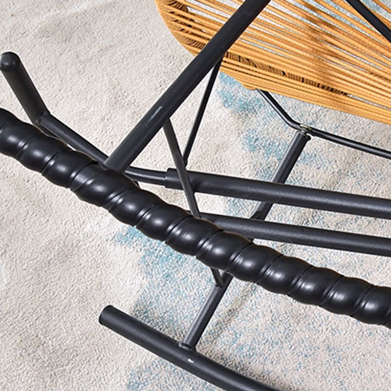 Contemporary Style Rattan Rocking Chair Indoor Rocking Chair Clearhalo 'Chairs & Seating' 'furn' 'furn_rocking_chairs' 'Furniture' 'Living Room Furniture' 'Rocking Chairs' 'rocking_chairs' 1200x1200_de855542-b412-4867-be4f-c012817e4294