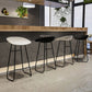 Modern Milk Tea Shop Low Back Stool Matte Finish Plastic Barstool Clearhalo 'Bar Furniture' 'Bar Stools' 'bar_stools' 'Furniture' 'furniture_bar_stools' 'Kitchen & Dining Furniture' 1200x1200_de87ec6d-b267-4aaf-bc10-62322a721d2f