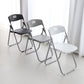 Moderne armloze conferentiestoel Plastic Low Back Folding Chair