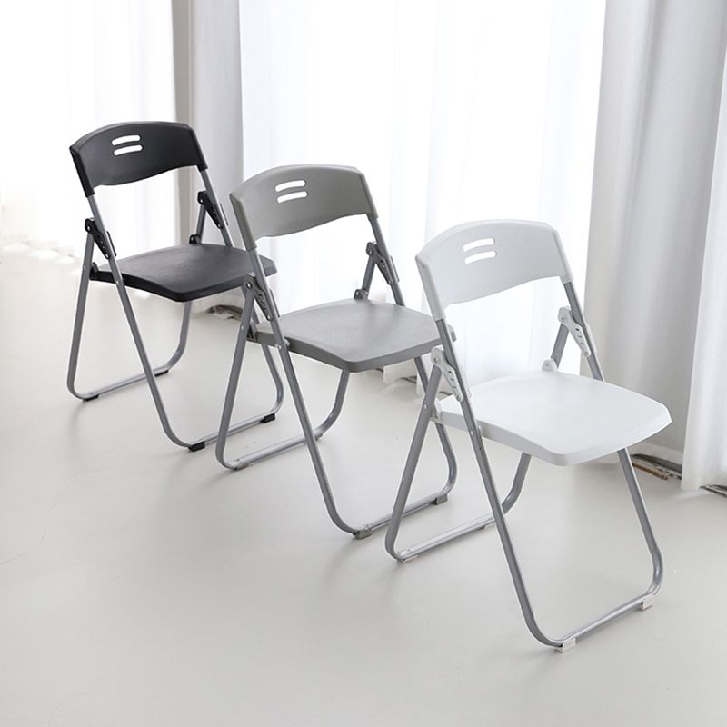Moderne armloze conferentiestoel Plastic Low Back Folding Chair