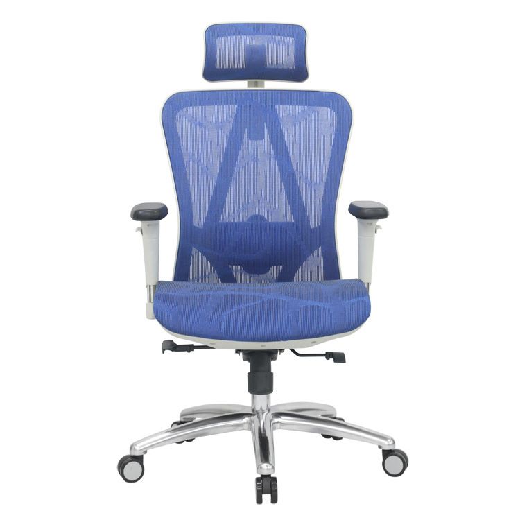 Contemporary Arm Chair Adjustable Arms Tilt Mechanism Pillow Included Office Chair Clearhalo 'furn' 'furn_office_chair' 'Furniture' 'Office Chairs' 'Office Furniture' 'office_chair' 1200x1200_de8cf7de-2aea-4c98-81e5-91e37bc2636f