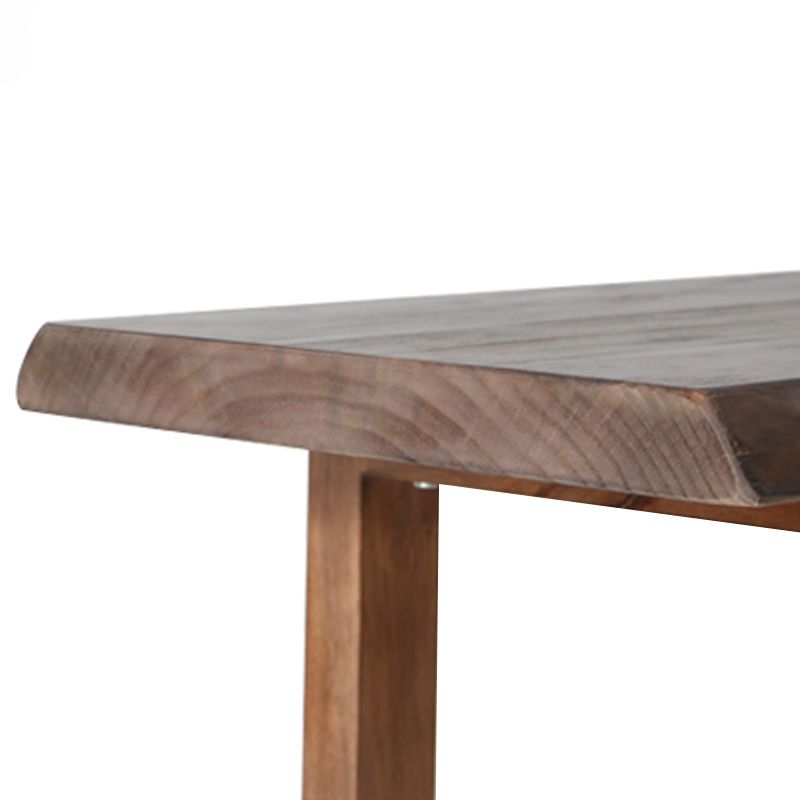 Wood Bar Dining Table Modern Bar Table with Sled Base for Dining Room Kitchen Clearhalo 'Bar Furniture' 'Bar Tables' 'bar_tables' 'furn' 'furn_bar_tables' 'Furniture' 'furniture_bar_tables' 'Kitchen & Dining Furniture' 1200x1200_de90dfb4-cdbe-4ed4-b674-2246fb7f6e01