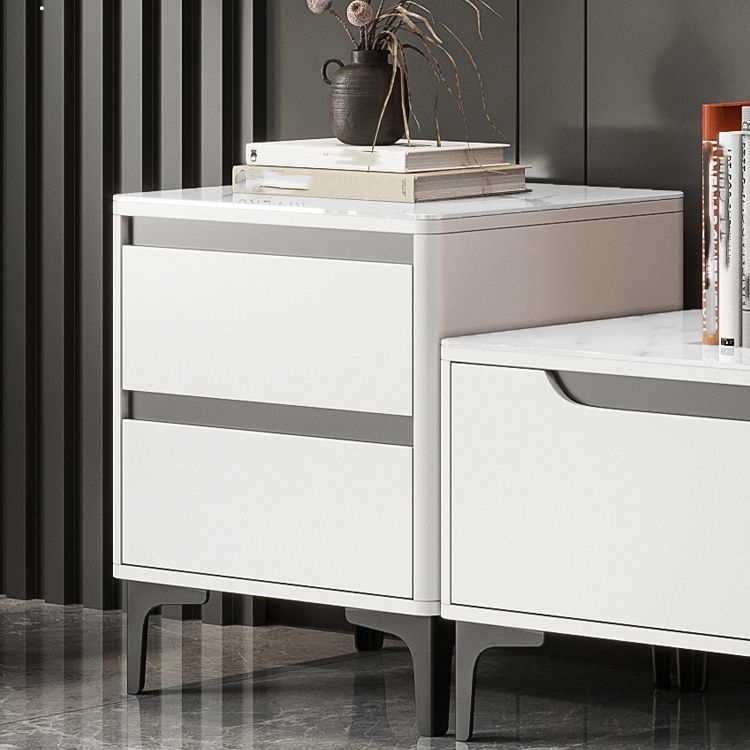 Contemporary TV Stand Console Stone Media Console for Living Room Clearhalo 'furn' 'furn_tv_stands_entertainment_centers' 'Furniture' 'Living Room Furniture' 'TV Stands & Entertainment Centers' 'TV Stands & Media Storage Furniture' 'tv_stands_entertainment_centers' 1200x1200_de93335d-7cec-4fcb-80db-834a1e5dd82f