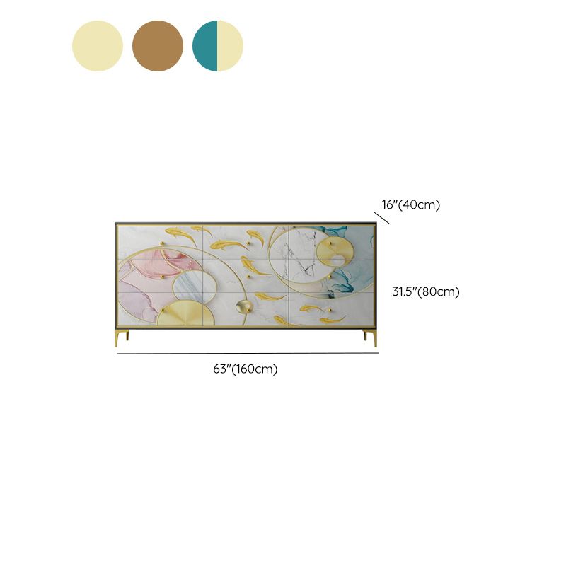 Classic Glam Dresser Manufactured Wood Storage Chest Dresser Clearhalo 'Bedroom Furniture' 'Dressers & Chests' 'dressers_chests' 'furn' 'furn_dressers_chests' 'Furniture' 1200x1200_de96249d-8753-434f-80b6-076a673a8497