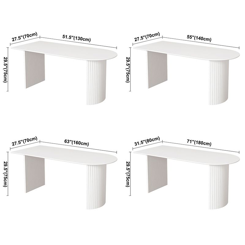 Solid Wood Contemporary Free Form Dining Table Marble Top Dining Table for Dining Room Clearhalo ' dining_table' 'Dining Tables & Seating' 'Dining Tables' 'furn' 'furn_dining_table' 'Furniture' 'furniture_dining_table' 'Kitchen & Dining Furniture' 'kitchen&dining_furn' 'kitchen' 'kitchen_dining_table' 1200x1200_de96597b-ac36-4494-b1fd-71955970eac7