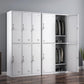 Hinged Modern Wardrobe Armoire Metal Wardrobe Cabinet for Home Clearhalo 'Armoires & Wardrobes' 'armoires_wardrobes' 'Bedroom Furniture' 'furn' 'furn_armoires_wardrobes' 'Furniture' 1200x1200_de99024e-975c-4ec6-b760-e6d8c648502b
